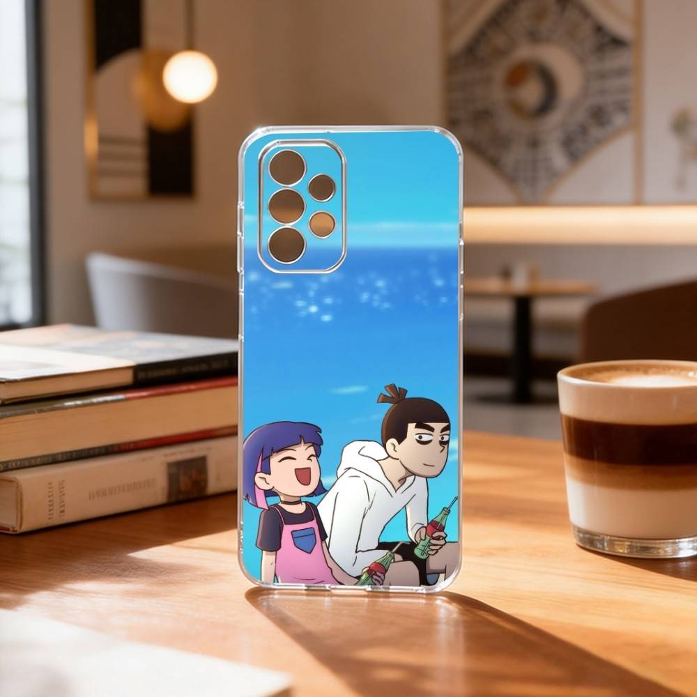 

S-Scissor Anime Seven Phone Case Transparent Silicone Soft For Samsung S25,S24,S21,S22,S23,S30,Ultra,S20,Plus,Fe Samsung S23ULTRA5G