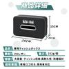 car tissue box for Delica Compatible with standard tissue Features a durable zipper and secure attachment to the for Delica Large-capacity D5 (CV