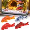 DIY Mini Koi Fish Ornament Small Fish Figurines Simulation Cute Carp Resin Crafts Fairy Garden Decor Gift Cartoon Statue