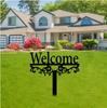 Hot-Selling Modern Metal Yard Welcome Stake – Bestseller Garden Decoration