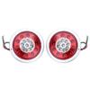 2pcs Round 19LED Truck Trailer Lorry Stop Turn Tail Brake Light Side Marker