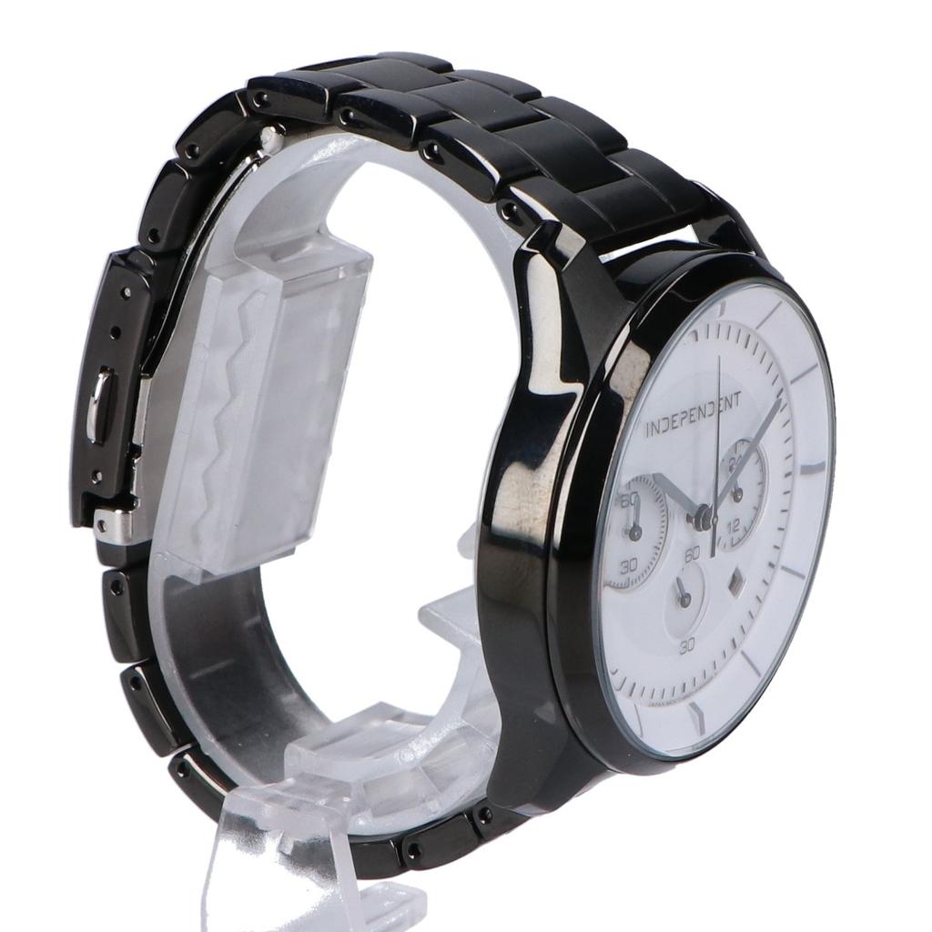 Citizen [Excellent Condition] KF5-144-11 INDEPENDENT Timeless Line Chronograph Solar Powered Tech Watches blackUsed