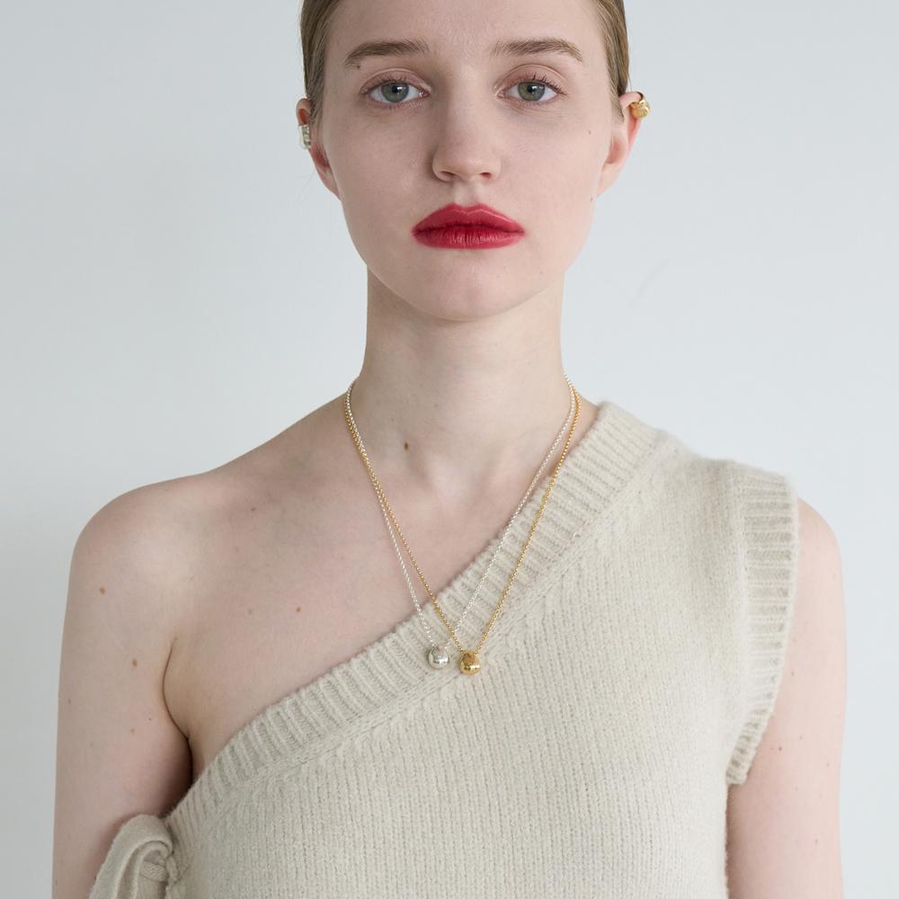 Still Instant Round Hole & Forms - Necklace 02 (2Colors)