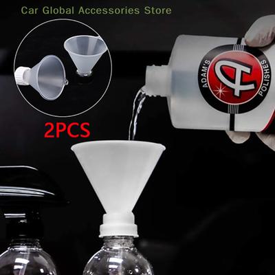 28MM Fill Threaded Funnel - Twist On Empty Spray Bottle Refill Liquid Oils Powders For Home Car Detailing