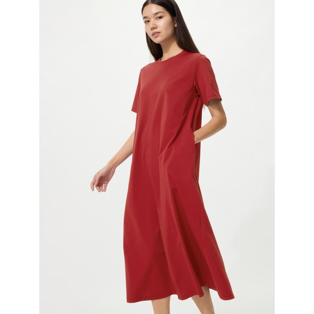 Uniqlo Airism CoTTon T Dress  shorT Sleeve 