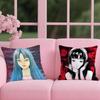 Tomie Cushion Cover Reversible Plush Pillow Cover – For car, sofa, bedroom, perfect as a gift.