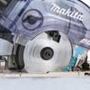 Makita 125mm Cordless Dustproof Circular 18V with 2 and Case Saw, 6Ah, Batteries, Charger, (KS511DRGX)
