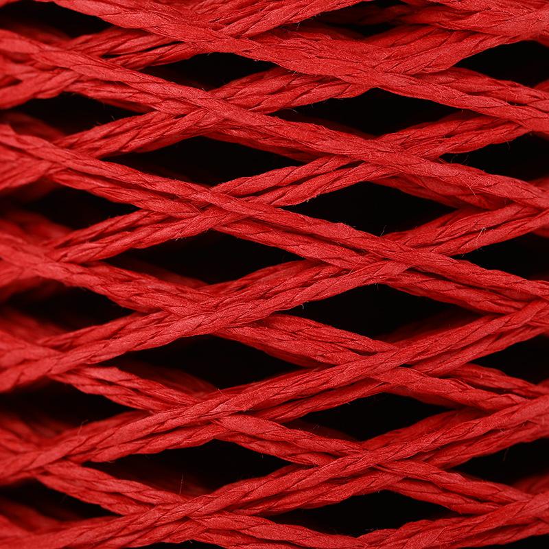 200 Meter Natural Raffia Straw Yarn For Hand Knit Crochet Summer Straw Hat Handbag Cushion Baskets Knitting 2mm Colorful Threads