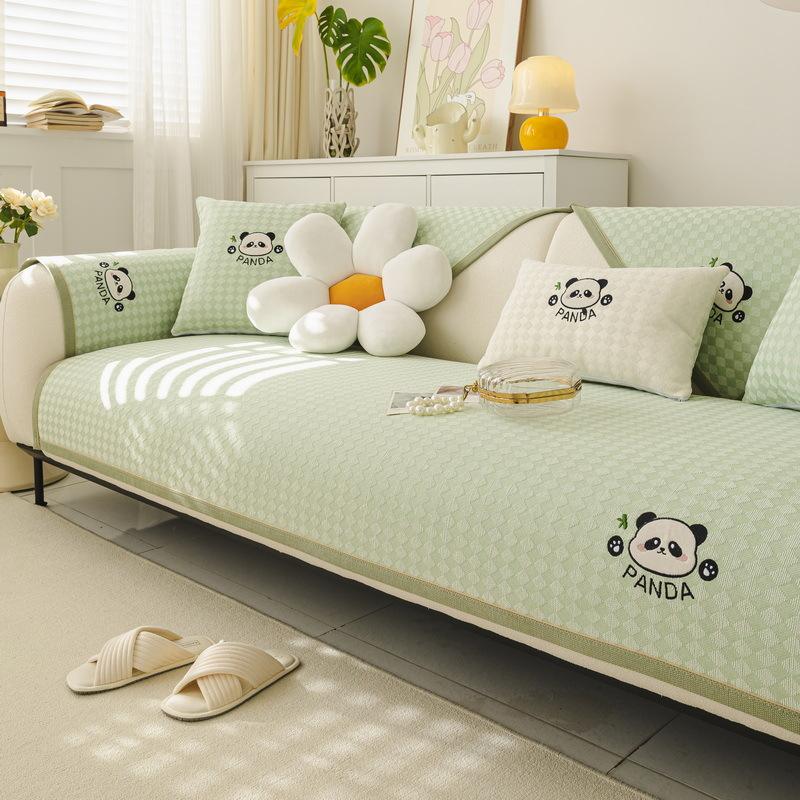 Chenier Sofa Cushion New Four-Season Universal Non-Slip Seat Cushion Cartoon Leather Sofa Cover Full Cover Cloth Towel
