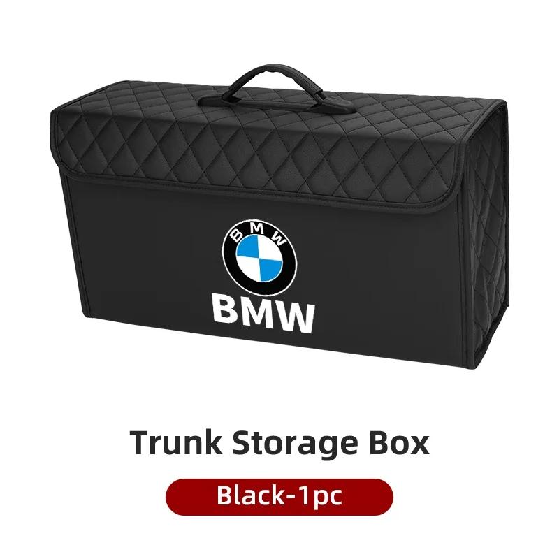 Ny Bilorganisatör Resväska Läder Bagageutrymmesorganisatör Portabel Vikbar För BMW E46 E90 E60 F10 E39 F30 E36 F20 E87 E90 E