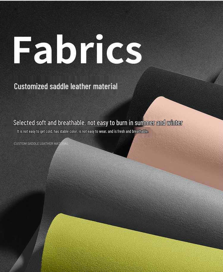 Suede All-Season Semi-Enclosed Saddle Seat Cushion for Lynk & Co 06