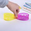 4 Pcs Multifunctional Ruler Straight Ruler Flexible Ruler Drawing Ruler Bendable Ruler Soft Ruler School Supplies
