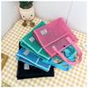 Portable Large Capacity Women's Bag Solid Color Breathable Women's Handle Bag Mesh Beach Bag Shopping Top-Handle Bags