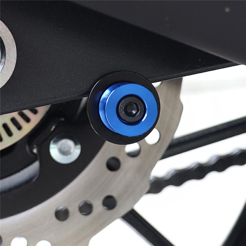 6mm Motorsykkeltilbehør Svingarmspoler Skyvestøtteskruer for Yamaha YZF R3 R25 R6 R1 YZF-R3 1999-