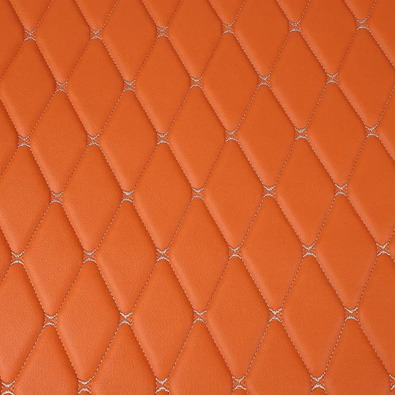Künstliches PU 100x155cm Dickes Ledergewebe für Polstermöbel Auto Boden Hintergrundwand Schiebetür Dekor Kunstleder