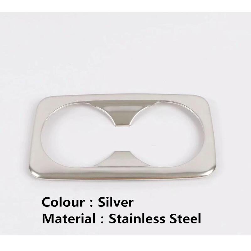 For Kia K3 Forte Cerato     Cover Detector Trim Stainless Steel Center Console Cup Holder Gear Box Frame 1PCs