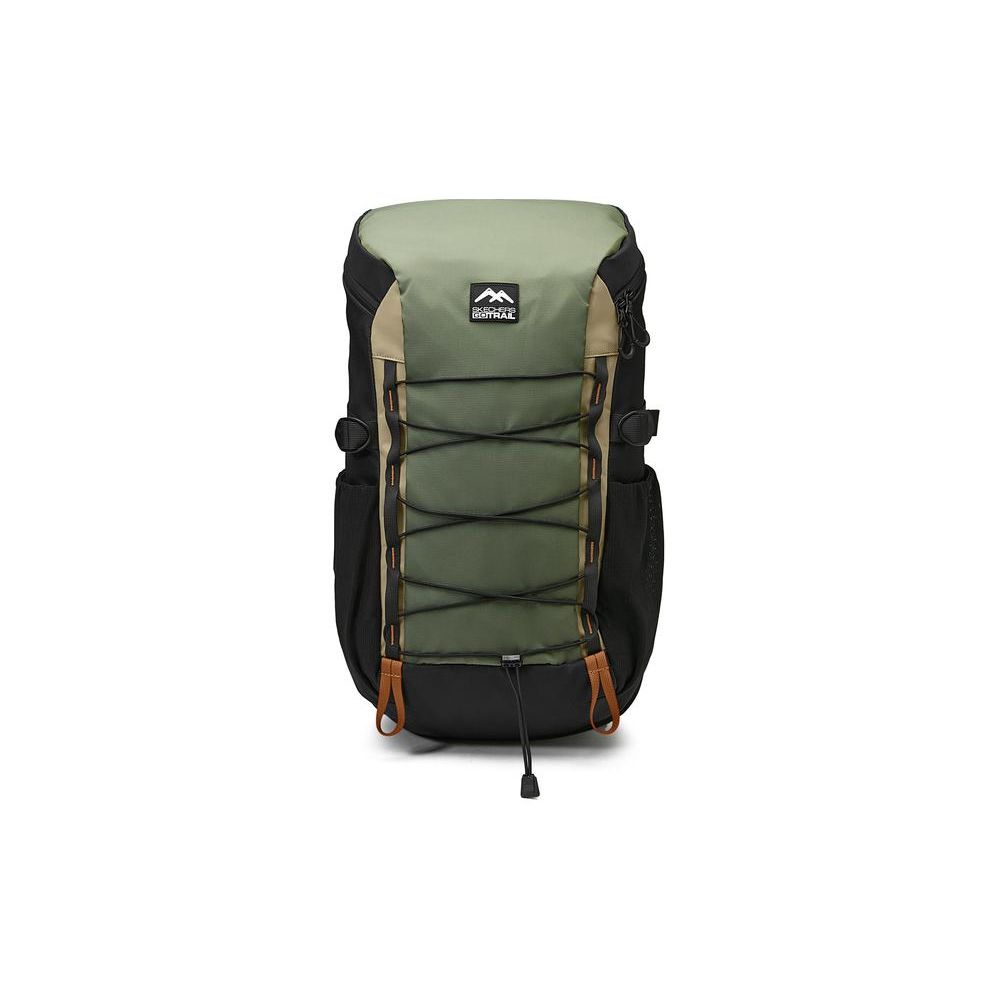 Skechers Go Trial Series Ultra Large Capacity Bucket Style Lightweight Hiking Backpack Unisex Backpack Deep-Olive-Green L224U023-00L2 Dark Ink Green