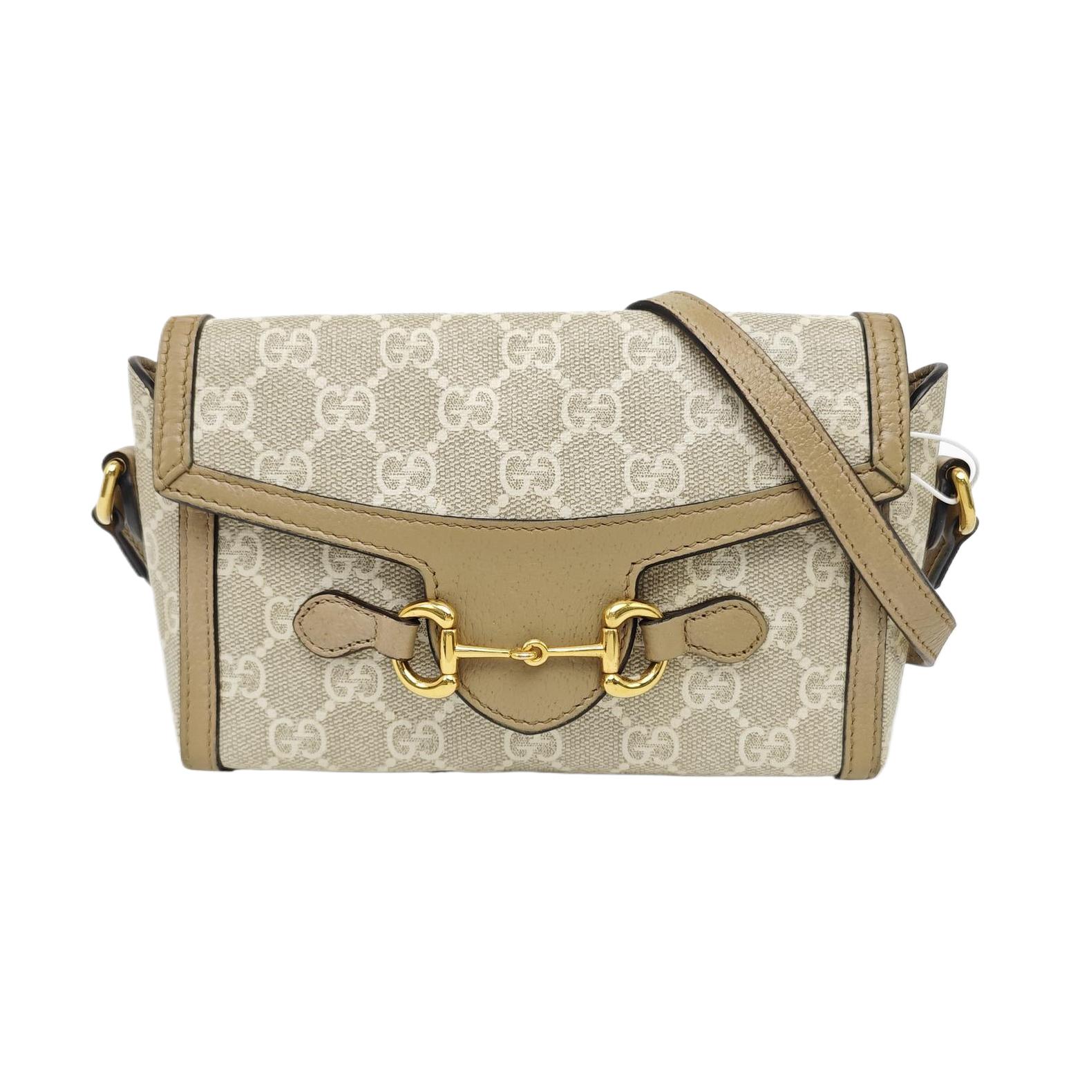 [Pre-Owned] Horsebit 1955 Monogram Canvas And