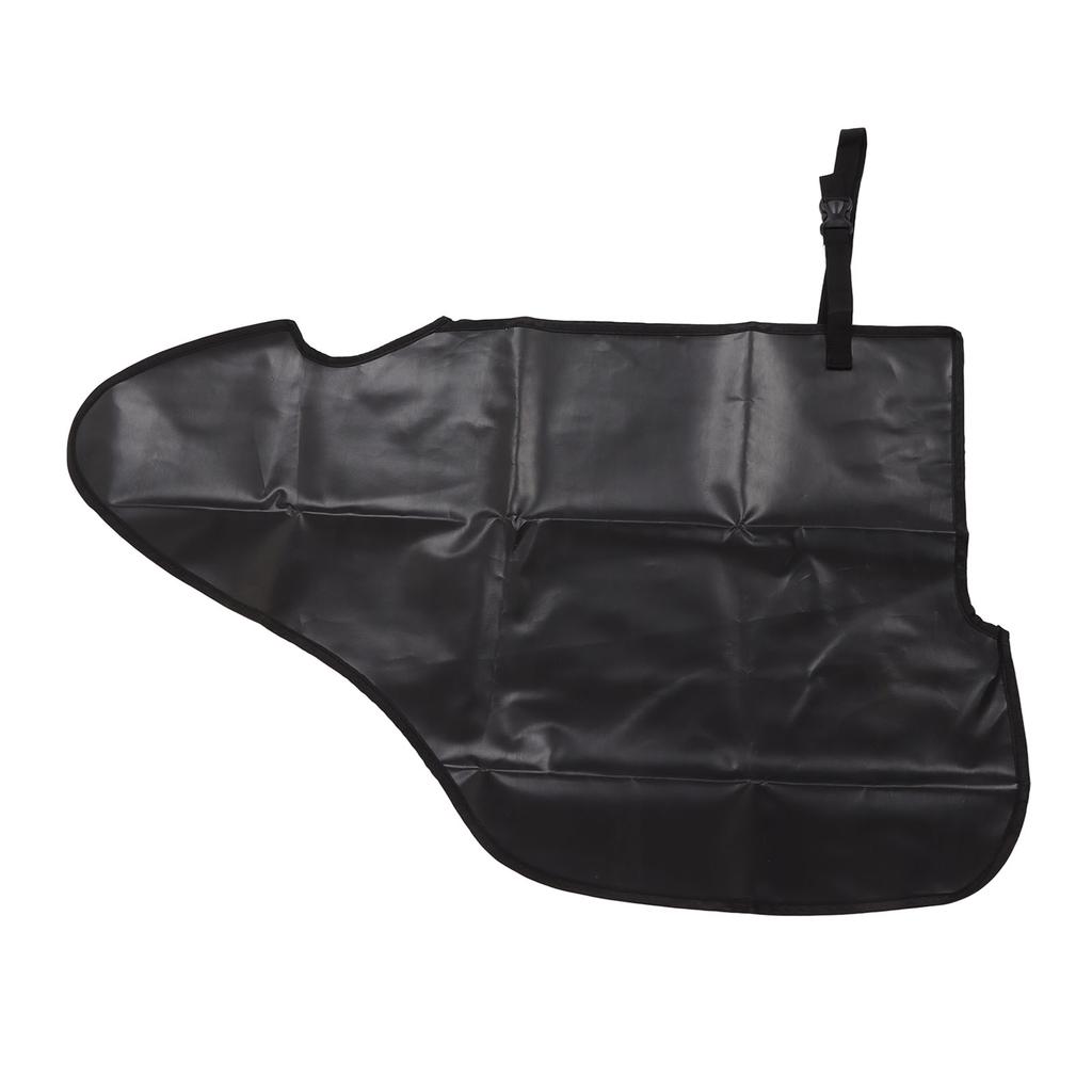 Caravan Towing Hitch Cover Waterproof Dustproof Sun Proof PVC Camper Hitch Protective Cover with Buckle Strap