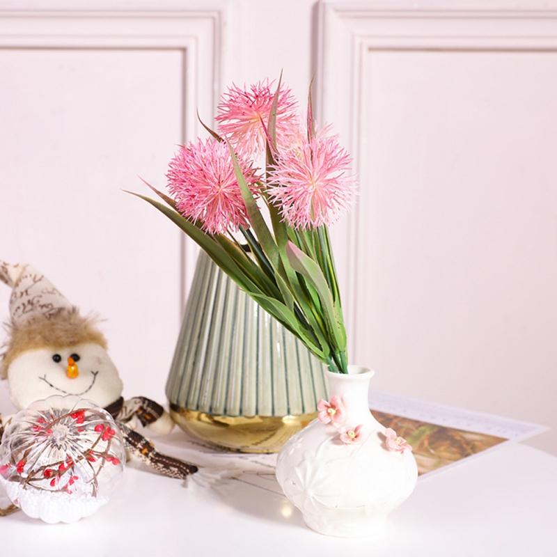 Yapay çiçekler Vintage Ipek 5 Kafa Kestane Buket Vintage Gelin Tutan Sahte Çiçekler Ev Düğün Dekorasyon Aksesuarları