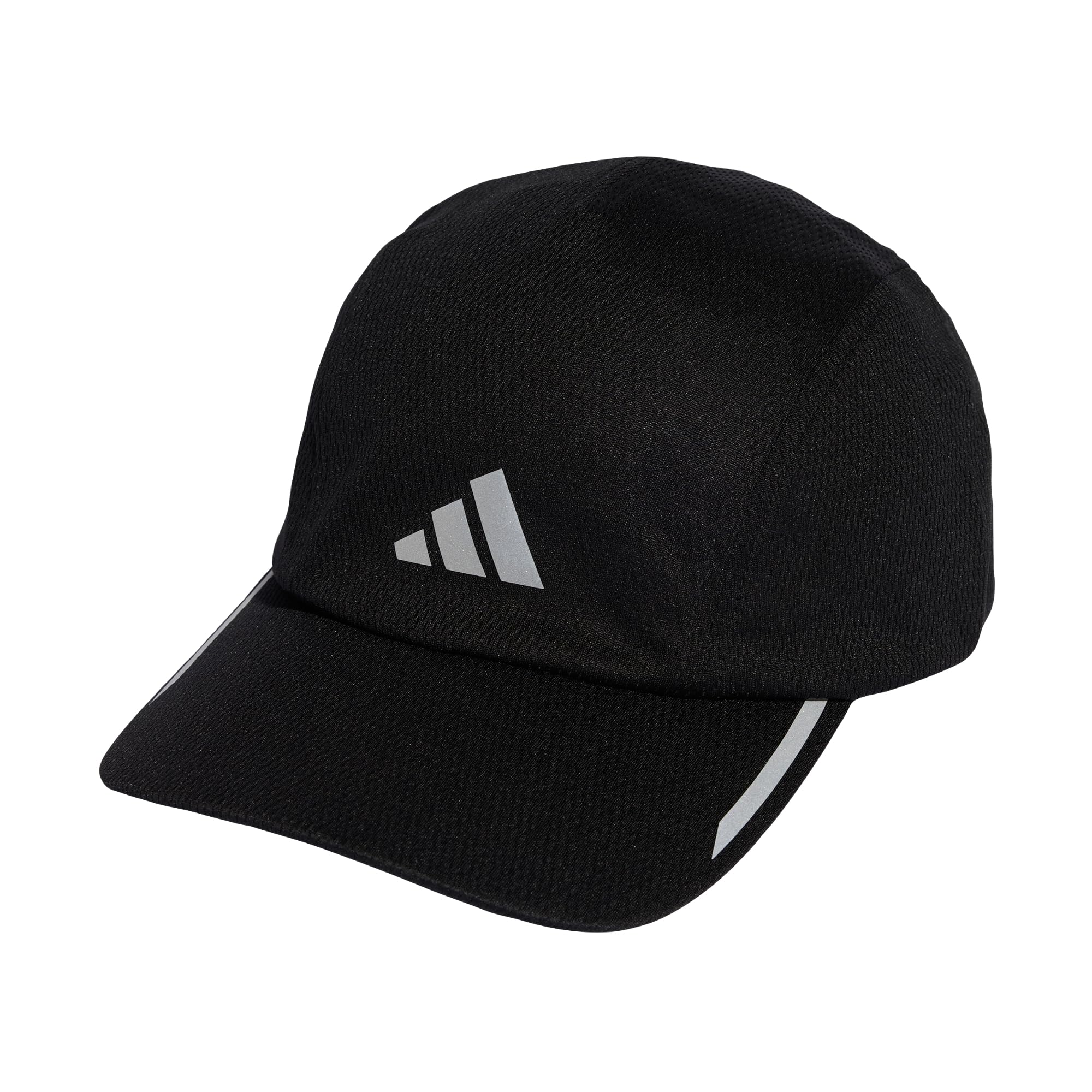 

Кепка Adidas Running CC Mesh Unisex DWD16 Серебристый см, Взрослый, Черный/Светоотражающий (JZ0504), 54.0