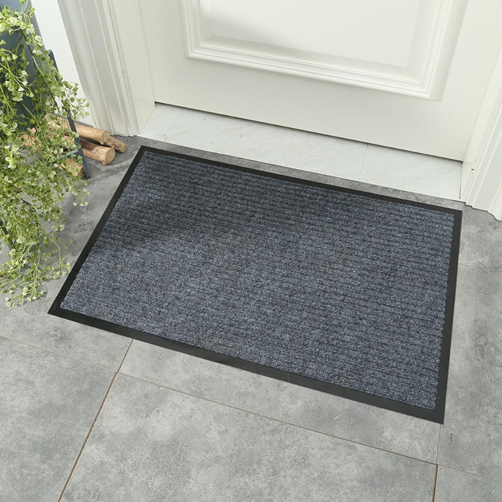Water-absorbent Entrance Mat Rectangular Welcome Mat Kitchen Carpet Corridor Rug Entryway