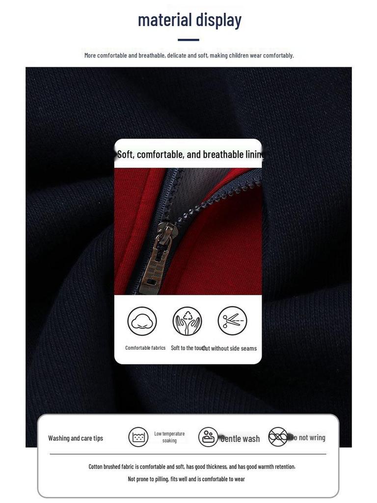 Herbst Kindergartenschule & Grundschule Rotes Uniformset für Sport und Aufführungen