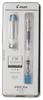 PILOT Fountain Pen PRERA Color Encounter CM Calligraphy Transparent Light Blue PFPR1TLBCM