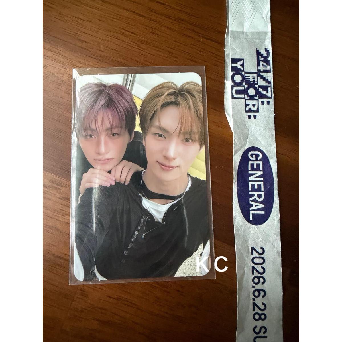Used TWS Hungerlands 42zone Unit Trading Card Trading Card Youngjae Jihoon