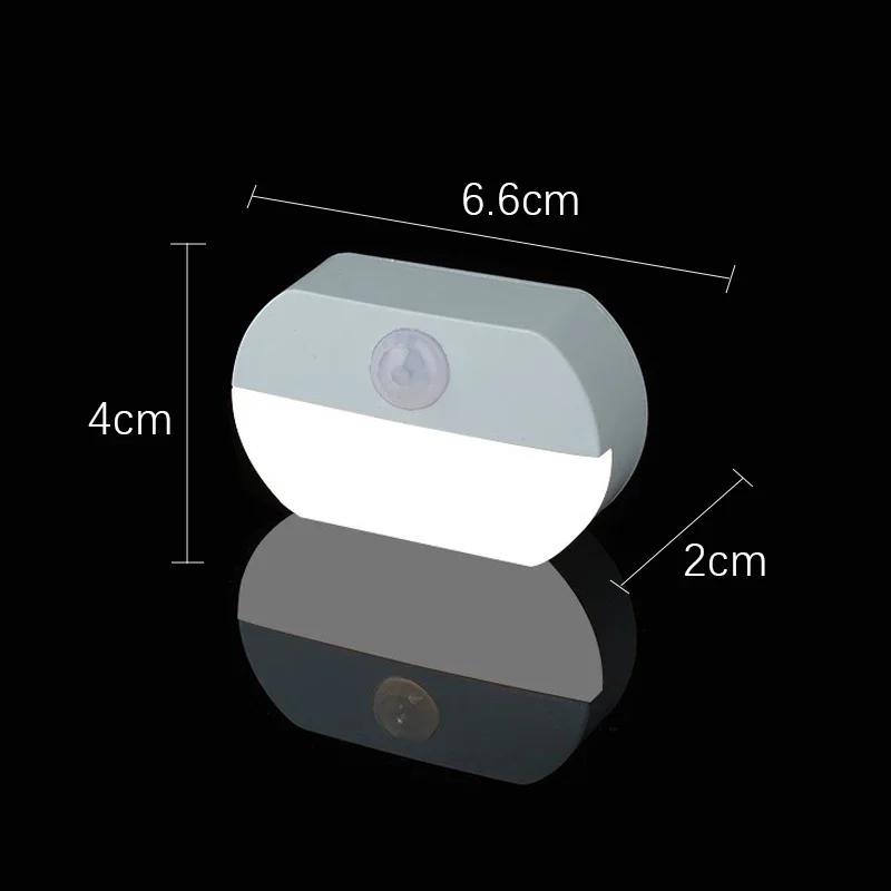 

Светодиодные ночники с датчиками человеческого тела, ночники для спальни, прикроватные светильники, светильники для гардероба, ночные светильники для детской комнаты, бытовые настенные светильники для помещений