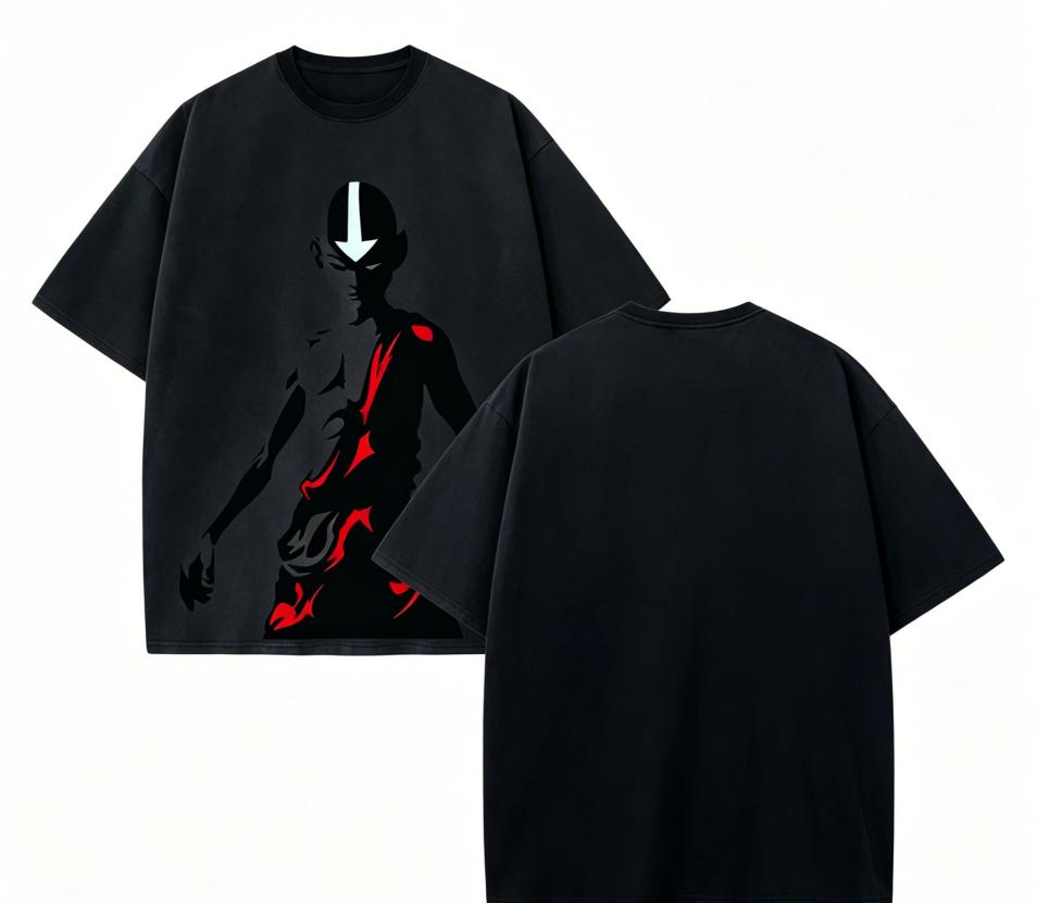 Avatar Der Letzte Airbender Zuko Anime Liebhaber T-Shirt Ganzjahreskleidung Persönlichkeit Kleidung Große Größen Unisex Neues Modell Paare hohe Qualität weich