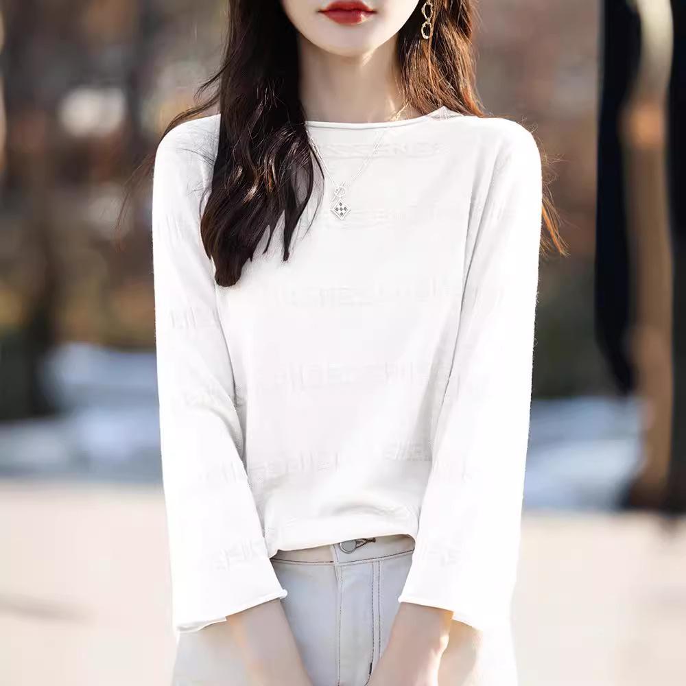 Women's Knit Loose Inner Pullover Tide Top