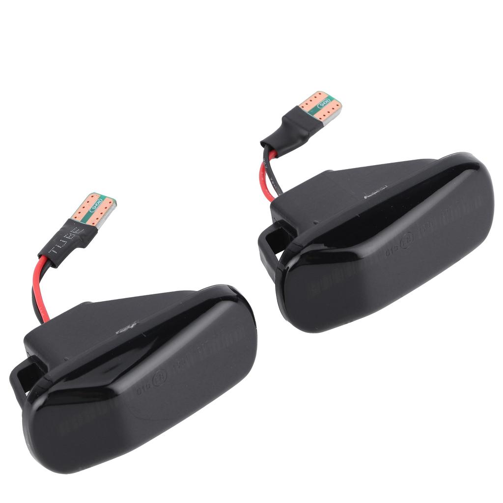 Amber Side Marker Light Fender Turn Signal Lamp 3000K Smoky Lens Fit for Honda CRVCivicJazz