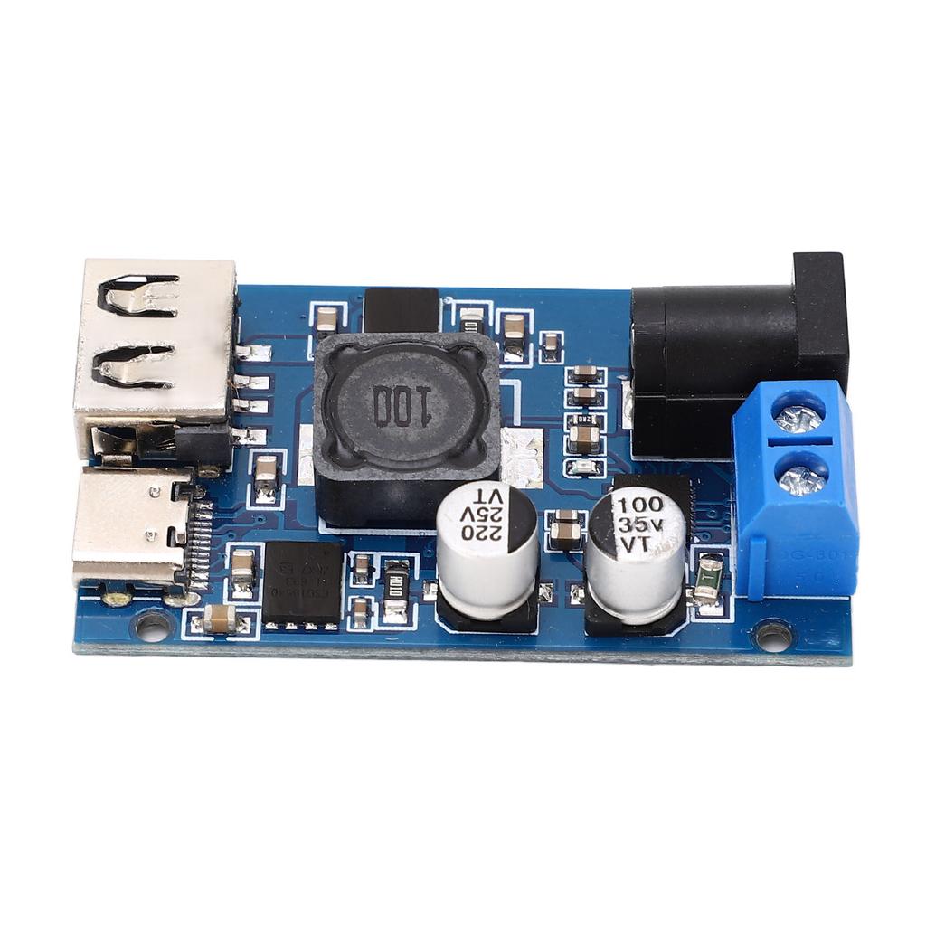 Buck Converter Module DC 8.2‑32V Input to DC 3‑20V Output QC 3.0 Quick Charging Board for Phone