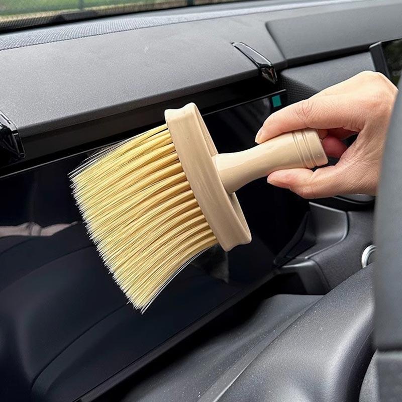 

1 шт. Многофункциональная щетка для чистки с мягкой щетиной, инструмент для удаления пыли из щелей, подходит для клавиатур, мебели, автомобильных консолей