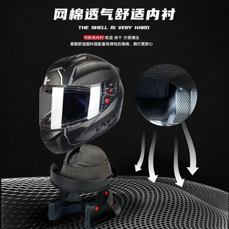 Certified Full Face Motorcycle Helmet Scooter Electric Bike Riders ABS Material DOT ECE Compatible