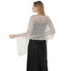 Temperament Elegant Plum Blossom Sequins Embroidered Shawl Bridal Cheongsam Evening Dress Banquet Shawl