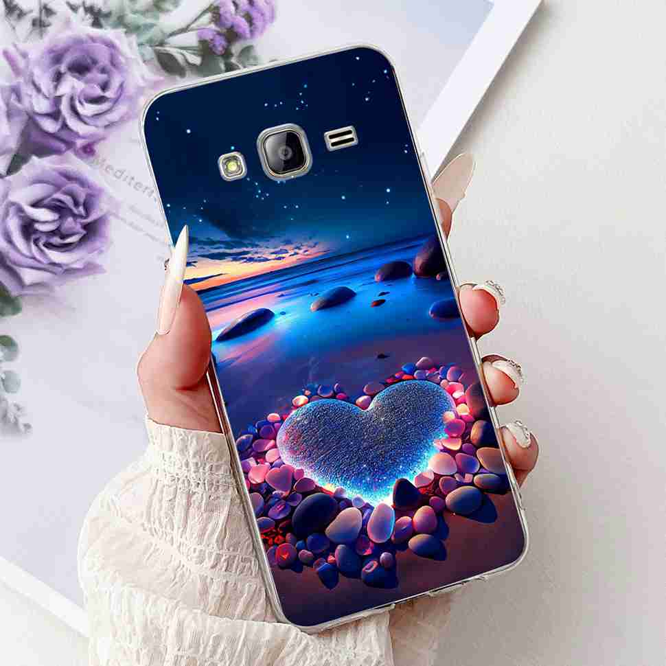 For Samsung Galaxy J5 Case Luxury Painted Cover Soft Slim Phone Case For Samsung J 5 J5 J500Y J500M 2015 Back Cover