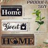Wooden Tiered Tray Decor Farmhouse Wooden Tabletop Decor Rustic Blocks Centerpiece Holiday Scene Props for Cafe Bakery Backyard