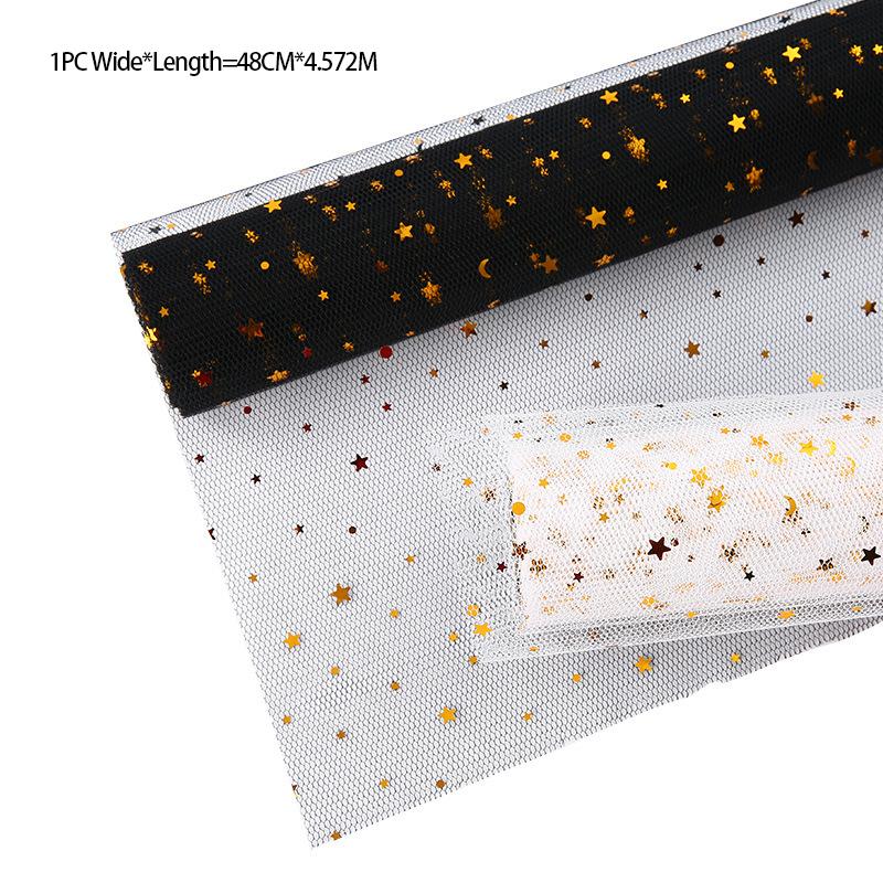 Yarn Flower Packaging, Mesh Flower Arrangement, Mesh Flower Shop Supplies, Bouquet Packaging Materials