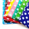 Disposable Polka Dot Tablecloth for Birthday Party - Rectangular PE Plastic