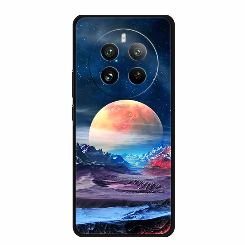 For Realme 12 4G Case Realme12 5G Silicone Pained TPU Lovely Coque for Realme 12 Pro 5G Cover Realme 12 Pro+ Funda Realme12 Plus