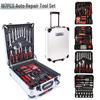 187-Piece Aluminum Tool Box with Ratchet & Wrenches
