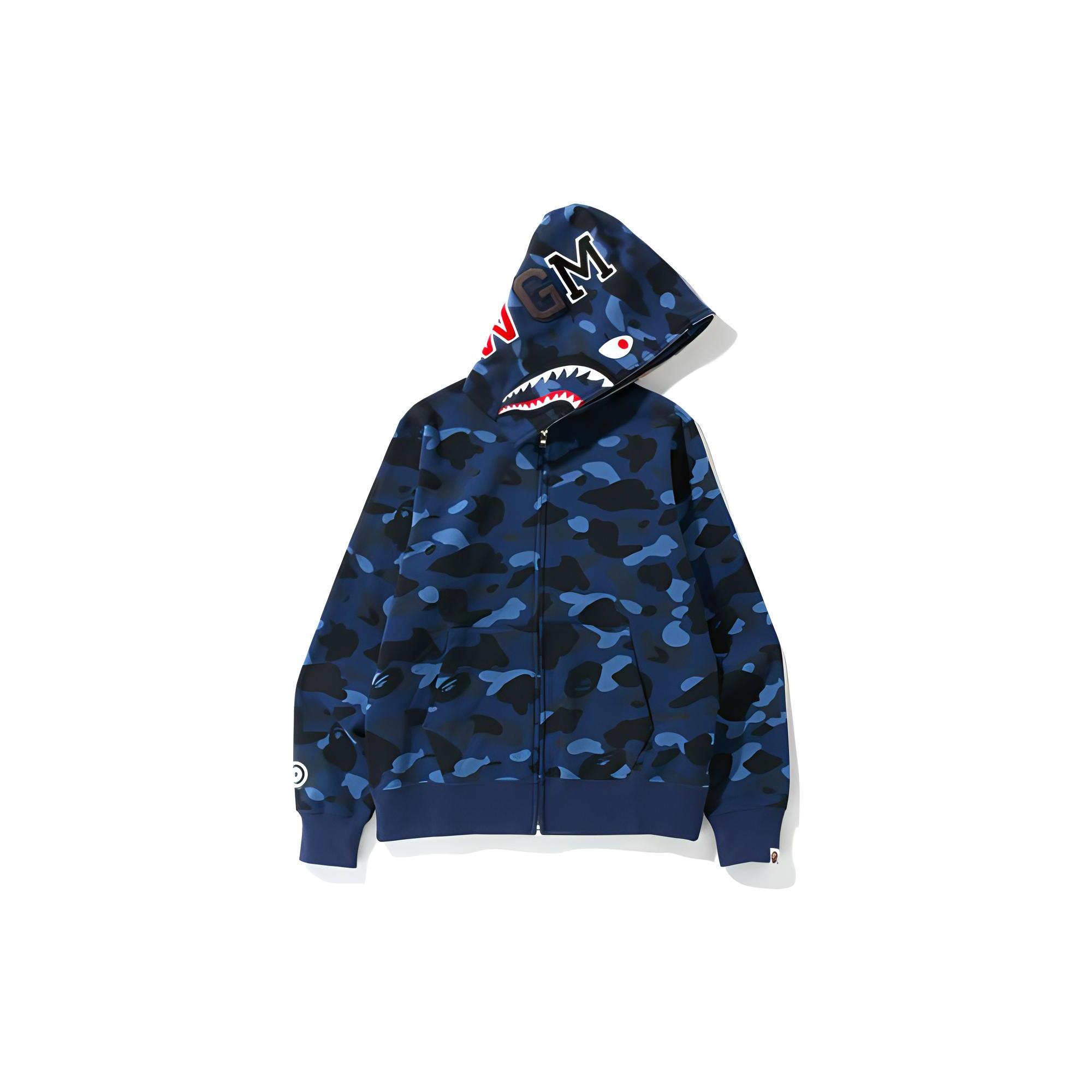 Bape Color Camo Shark Full Zip