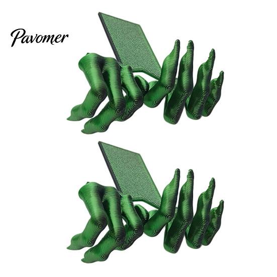 Halloween Gift Idea Gothic Creepy Demon Claw Bookmark, 3D Printed Scary Unique Bookmarks Hand Bookmark for Book Lovers, Bookshelf Decor Dark Style