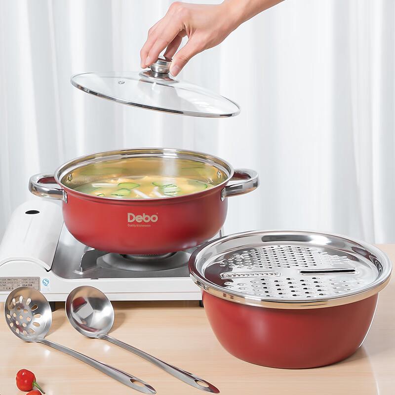 Debao Natalie Stainless Steel Cookware Set