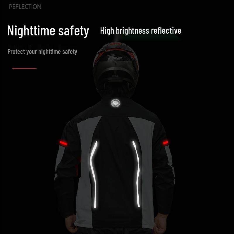 Blue Lion Stormproof Motorcycle Rain Suit: Waterproof Riding Jacket & Pants Set