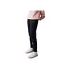Li Ning Training Series Solid Color Rhinestone Logo Knit Straight Leg Sports Pants Women Bottoms Black AKLSG54-2