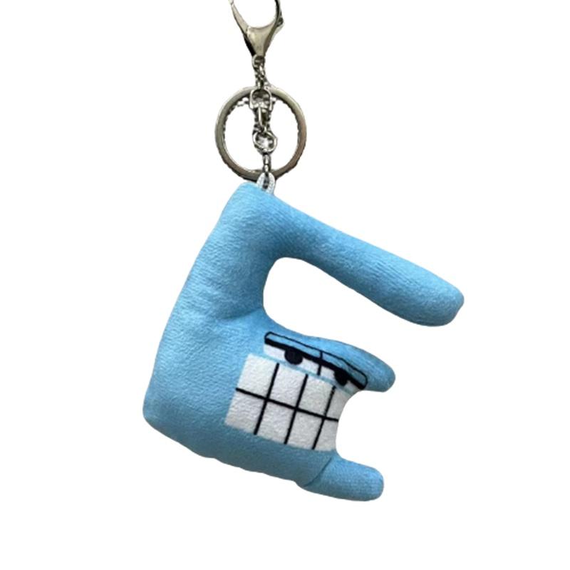 Cozy Alphabet Lore Plush Pendant Doll Baby Educational Toy Home Decor Xmas Gift