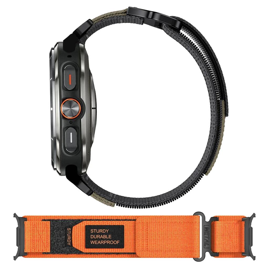 Nylon Loop Strap for Samsung Galaxy Watch 7 Ultra Band 47mm Sport Wristband for Galaxy Watch7 Ultra 47mm Watchband Bracelet